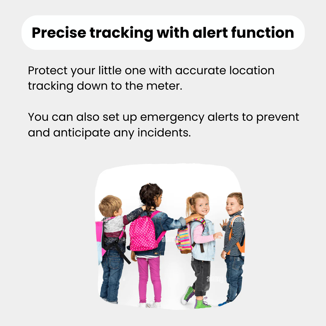 KidSafe™ – No-Subscription GPS Tracker for Kids