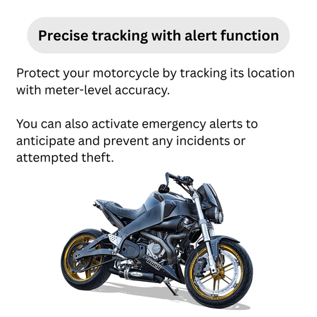 MotoTrack™ – No-Subscription GPS Tracker for Motorcycles