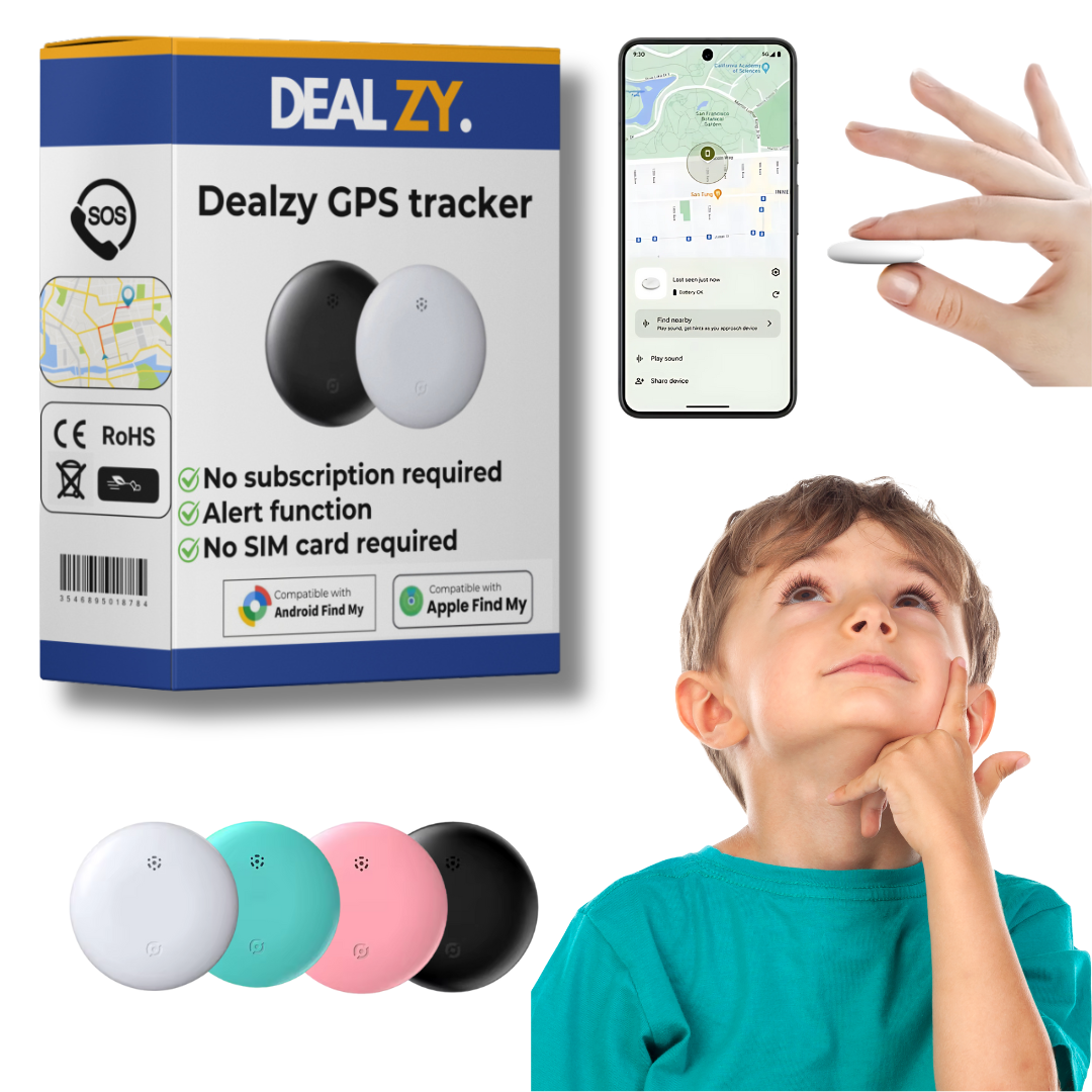 KidSafe™ – No-Subscription GPS Tracker for Kids