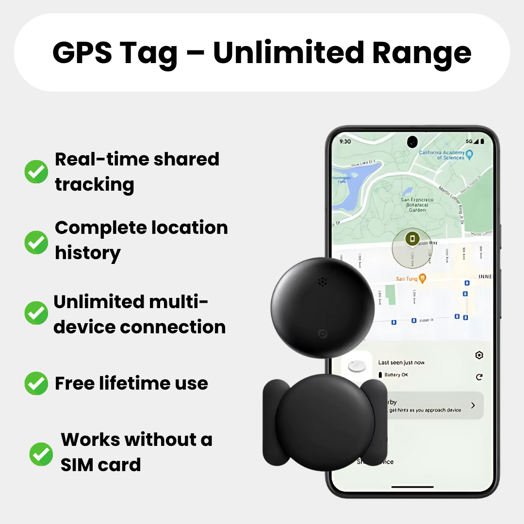 KidSafe™ – No-Subscription GPS Tracker for Kids