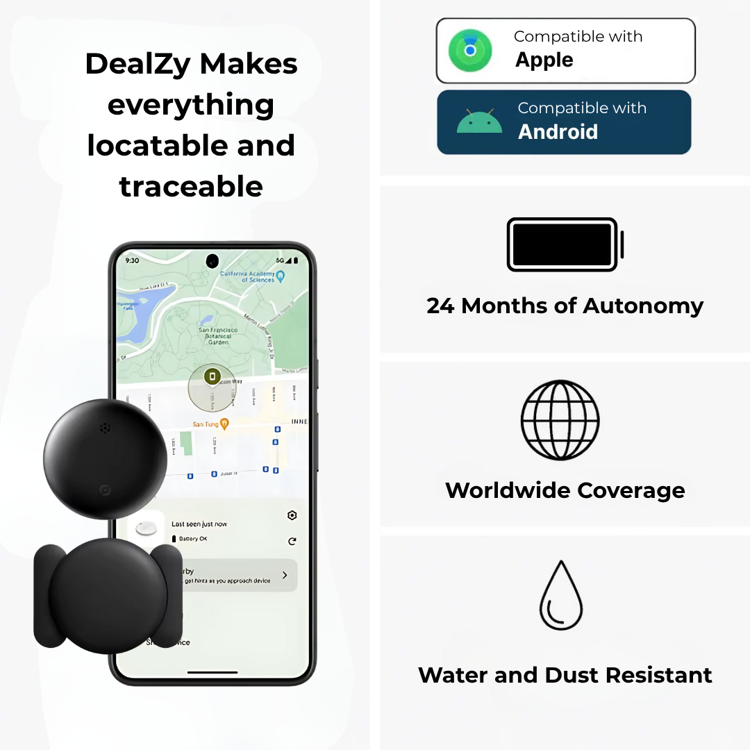 KidSafe™ – No-Subscription GPS Tracker for Kids