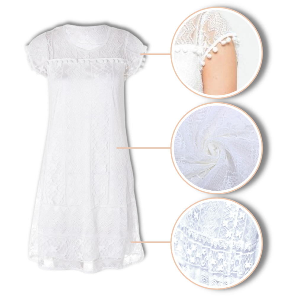 Chic Boho Lace Dress