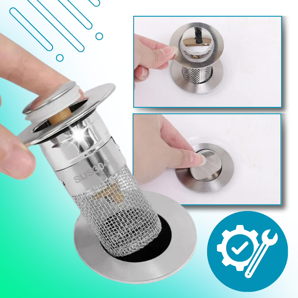 Odor Isolation Pop Up Sink Stopper