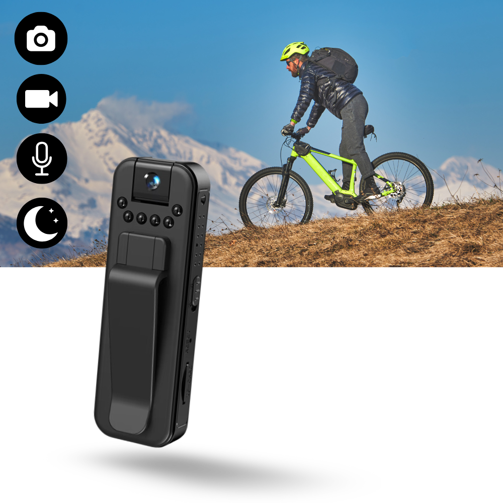 OTG Compatible Wireless Vlog Body Camera