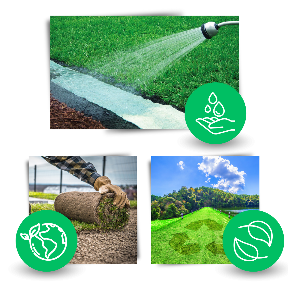Quick Fix Green Grass Seed Mat