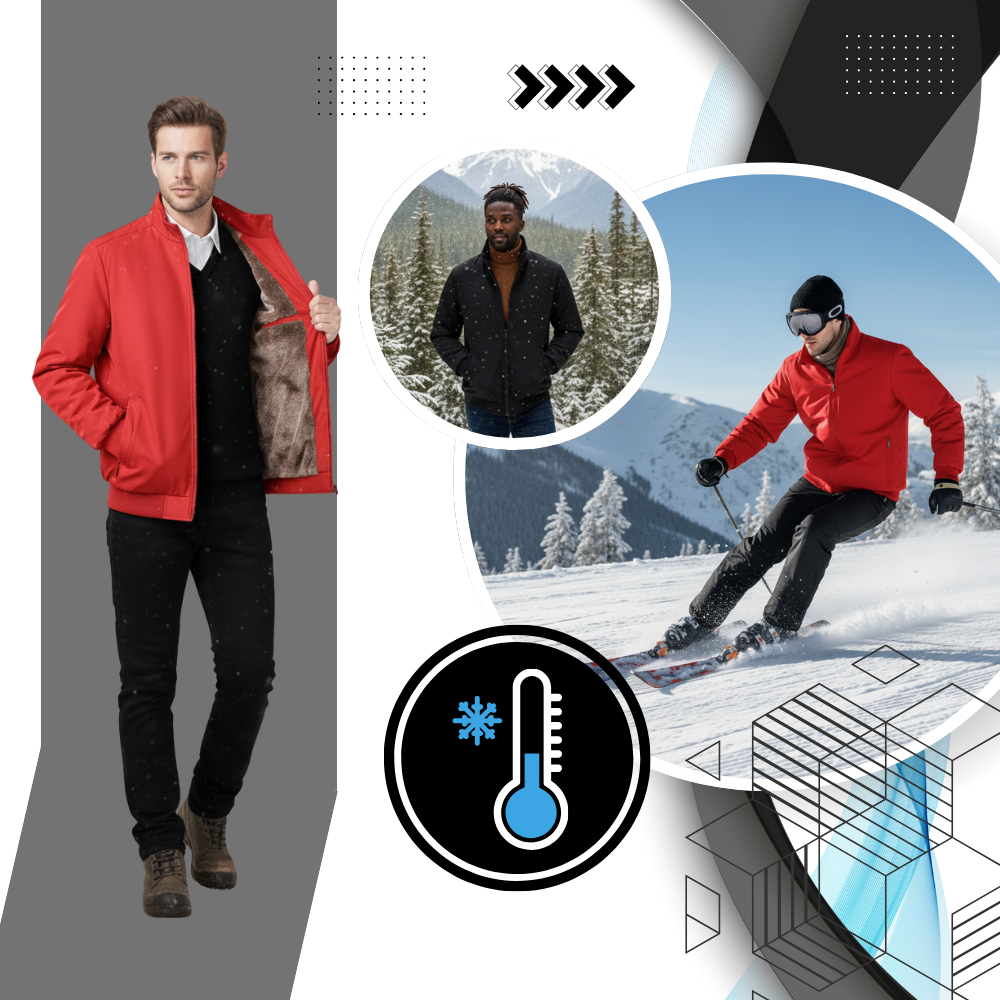 Reversible Plus Thermal Jacket